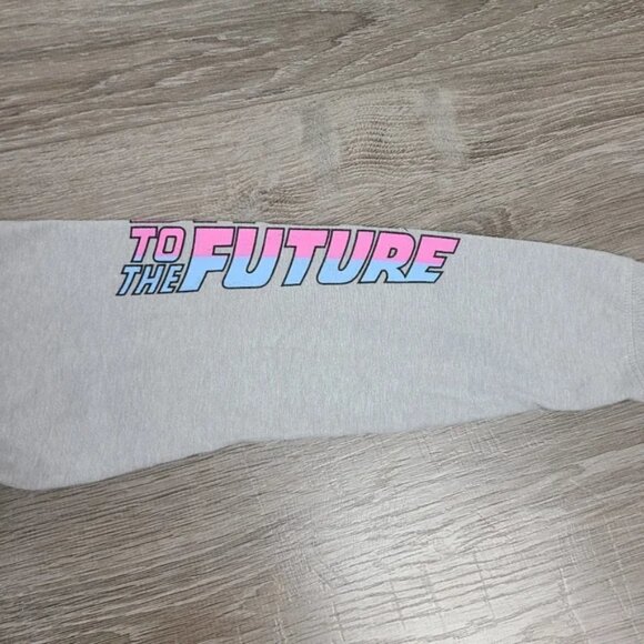 Gap Teen Back To The Future Long Sleeve Crop Top XL - Picture 6 of 14